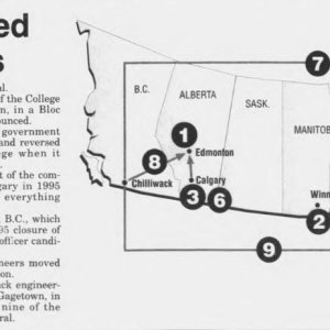 Base closures Calgary Herald Apr 1995.jpg